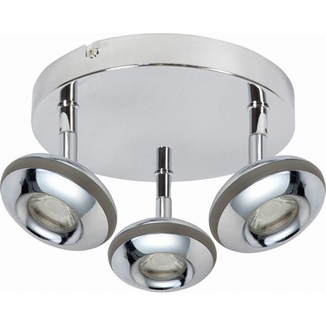 Plafoniera LED Candellux Skipper 3 luci cromo 26cm