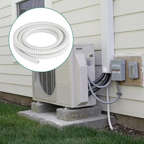 PVC Condensate Hose Diameter 16 mm PVC Condensate Hose for Air Conditioners Flexible (1/2)
