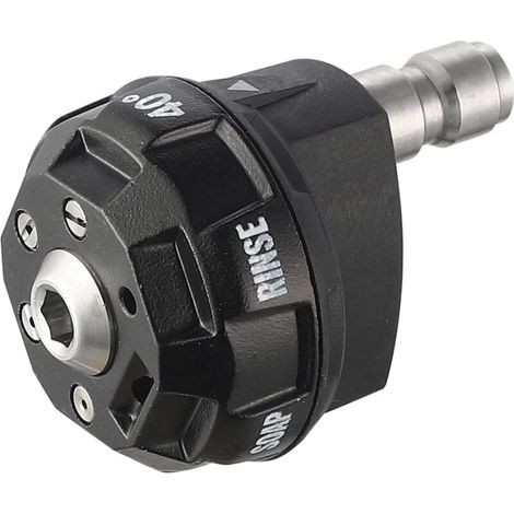 4000-PSI-Hochdruckreiniger-Düse, 1/4"-Steckverbinder, schwarz (1/5)
