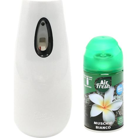 TRADE SHOP - Erogatore Diffusore Automatico Aromi Ambiente Casa + Ricarica Deodorante 250ml - (1/2)