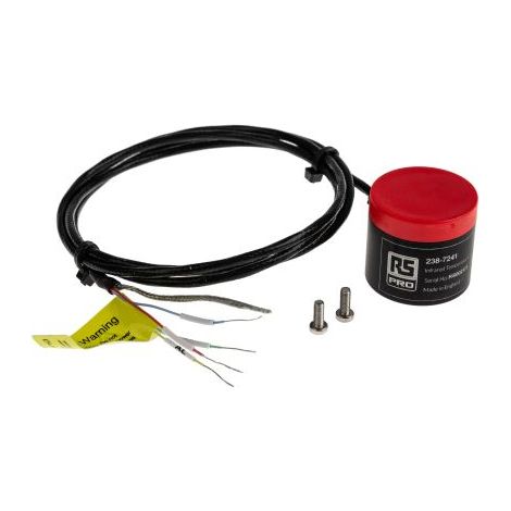 Capteur de température infrarouge RS PRO Alarme, analogique Signal de sortie V, cable de 1m, de 0°C à +1000°C ( Prix pour 1 )
