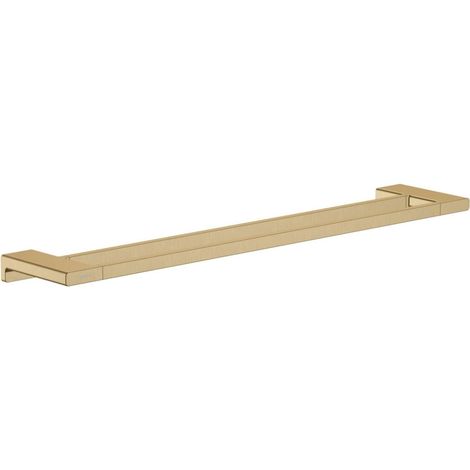 Hansgrohe AddStoris - Doppelbadetuchhalter, Länge 65 cm, Bronze gebürstet 41743140