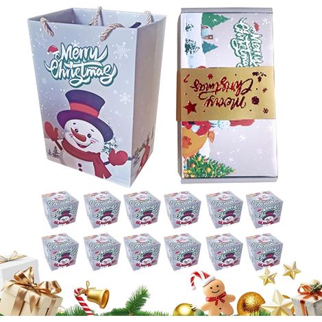 Boîtes De Noël Avec Couvercles Sac Pliant Décoratif Fête Homme Enfant Boîte À Billets Noël Et Fêtes Pour Femmes Anniversaire Saint-Valentin Demande En Mariage Fêtes Célébration (1/5)