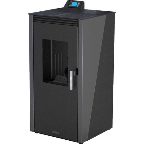 BRICOSOL ESTUFA DE PELLET BOREAL 12 KW GRIS (1/4)