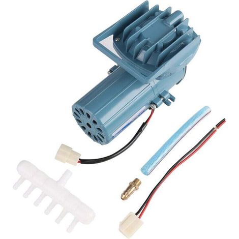 Aérateur de pompe à air DC 12V 35W pour outil accessoire d'aquarium d'aquaculture d'étang à poissons (1/4)