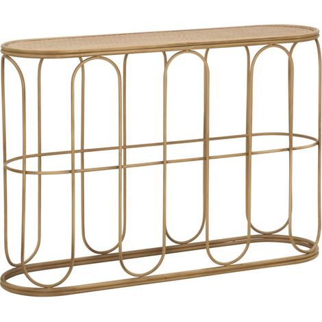 Console Design en Rotin "Samui" 110cm Naturel (1/5)