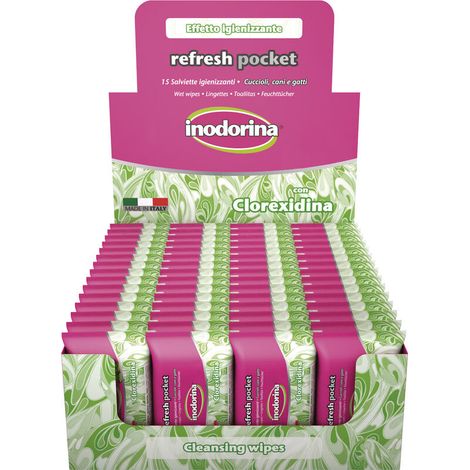 Inodorina toallitas refresh clorhexidina pocket 15 und (1/2)