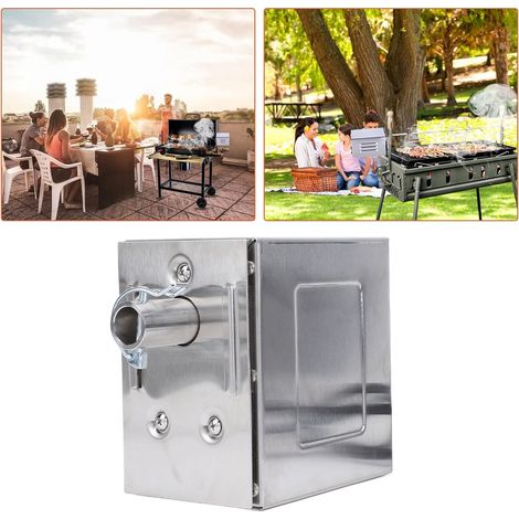 Motore di ricambio per girarrosto elettrico da 45 W per barbecue in acciaio inox, ideale per arrostire maiale, capra e pollo, con spina europea da 100-240 V. (1/4)