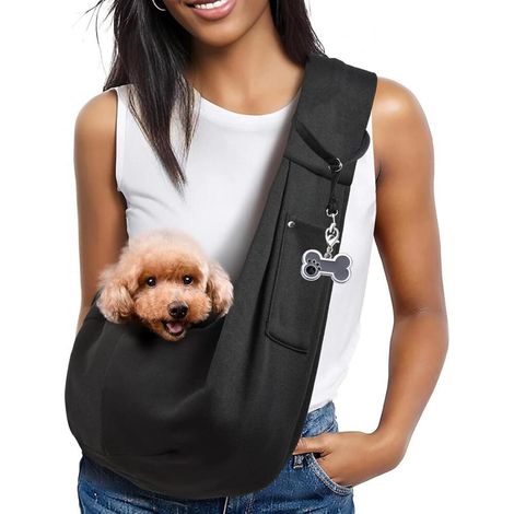 nomade Bandoulière – TYXHXTF Sac de Transport pour Chien Chat Réglable Sac à Bandoulière Mains (1/5)
