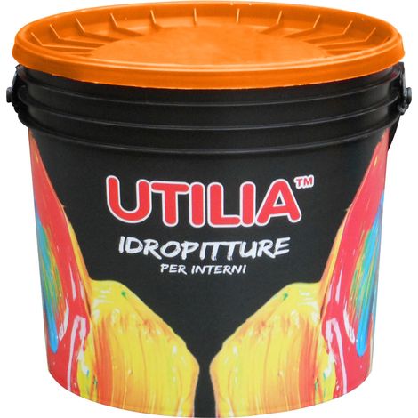 Idropittura Semilavabile al Biossido di Titanio per Interni - Bianco - 4 Litri