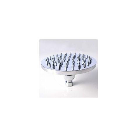 Tete de Douche Inox - Douche Economie d'Eau, Pommeau de Douche Ronde 10CM X 77CM (1/5)