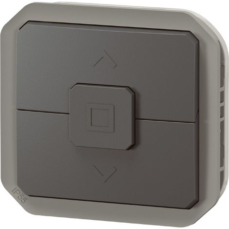 DOUBLE VA-ET-VIENT POUR VOLETS ROULANTS PLEXO COMPOSABLE ANTHRACITE LEGRAND LEG069898L