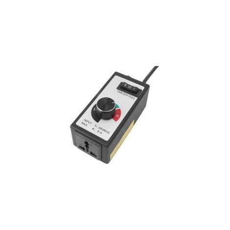 Variateur de vitesse pour ventilateur à valve en plastique, ajusteur de vitesse pour ventilateur d'extraction 1500 W, remplacement pour usage domestique et industriel, UE 220-240 V (1/5)