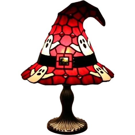 Lampe de Table Chapeau Sorcière Figurine Lumineuse d'Accent (1/5)