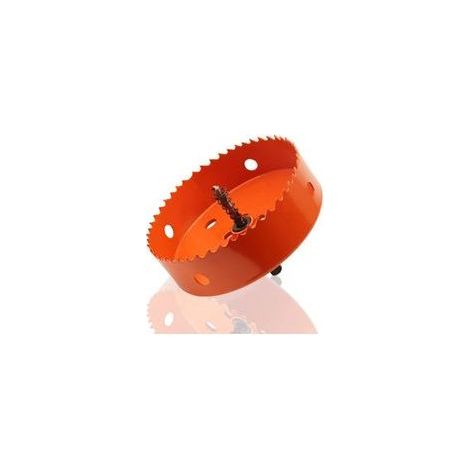 Scie Cloche Bimétallique HSS 100mm pour Métaux, Acier Inoxydable, Aluminium, Bois, PVC et Plastique (1/5)