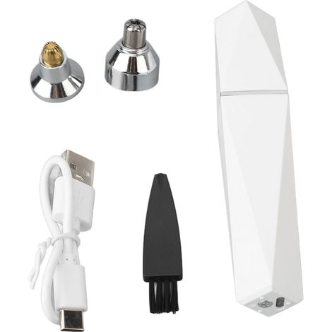 Mini épilateur rechargeable USB, petit rasoir électrique portable pour visage, nez, sourcils, sûr et efficace pour femme (1/5)