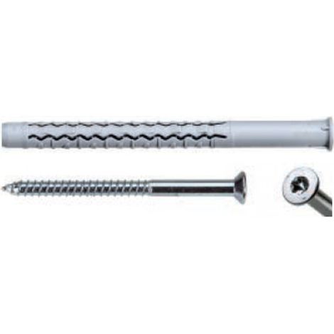 TASSELLO NYLON MAURER PLUS PROLUNGATO Ø 8X100MM C/VITE TORX T30 9700