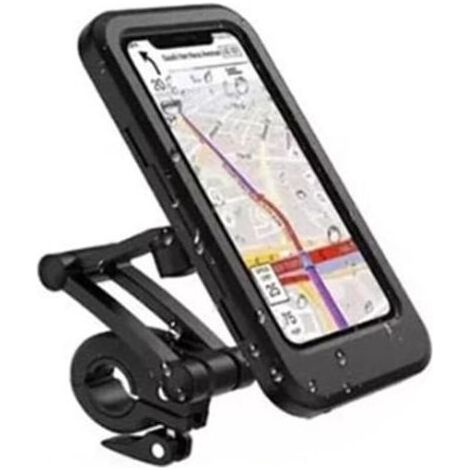 Support de Téléphone de Moto étanche Rotatif à 360 Degrés Support de Téléphone de Moto, Support de Téléphone de Miroir de Moto Support de Téléphone de Cyclomoteur (1/5)