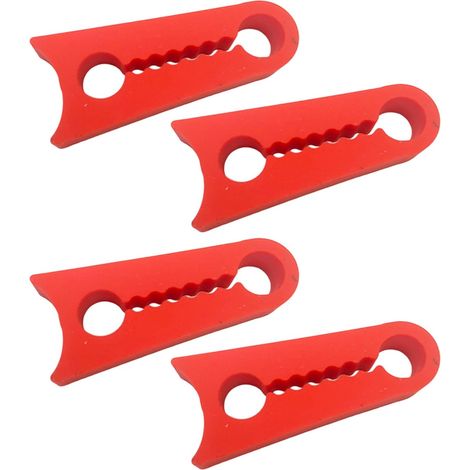 Cuscinetti ammortizzatori per portiere auto - cuscinetti protettivi in silicone Confezione da 4 (1/5)