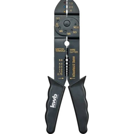 Herramienta del electricista kwb 402990 rango 0,75 a 6 mm² mango antideslizante