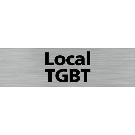 Pictogramme LOCAL TGBT (Q0152).- Plaque aluminium brossé - (1/5)