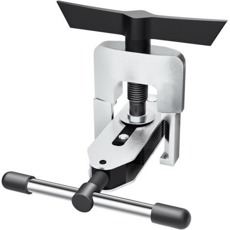 Ensemble d'outils d'évasement pour tuyau de tube en aluminium en laiton et cuivre de 3/16-5/8 pouces avec cône d'angle SAE à 45 degrés pour conduire de frein de réfrigération de gaz HVAC (1/5)