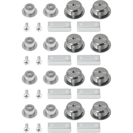 Pair Lot de 4 Vis de Fixation pour Armoire à Chaussures à Structure Rabattable (1/5)