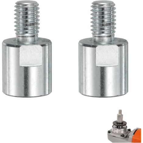 Adaptateur Filetage meuleuse d'angle M14 Femelle vers M10 mâle, Lot 2, Longueur 35 mm, Conversion pour Disque, meule à Boisseau (1/5)