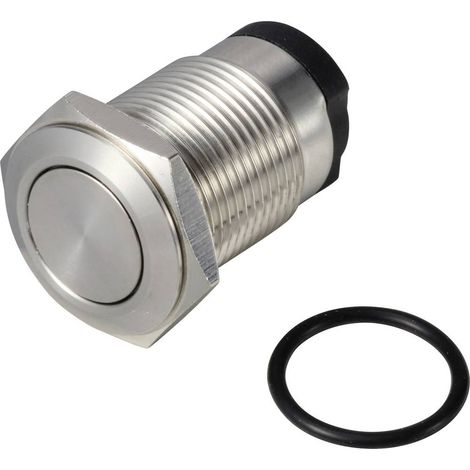 TRU COMPONENTS TC-13224140 ONPOW6316F-10Z/Q/S Bouton-poussoir 36 V DC/AC 2 A 1 x Off/(On) à accrocha (1/2)