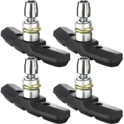 Pièces Patins de Frein Vélo V-Brake 70mm, Patin Frein Vélo pour VTT VTC Ville, Freinage Silencieux et Puissant, Compatible avec, Pièces Détachées de Vélo (1/5)