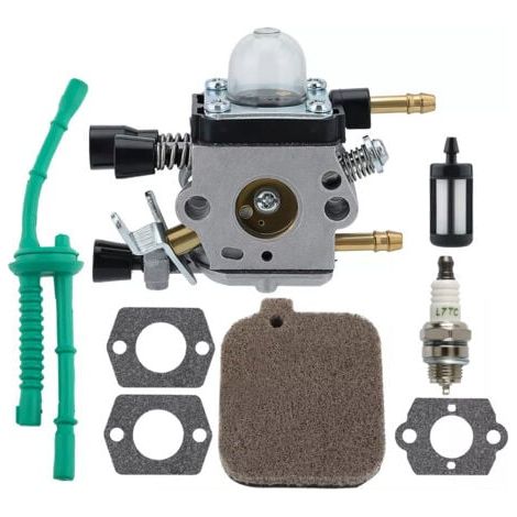 Kit de Mise au Point du carburateur C1Q-S68G pour souffleur de Feuilles Stihl BG45 BG46 BG55 BG65 BG85 SH55 SH85, avec Joint de Filtre à Carburant, remplace Le n° 4229 120 0606 C1Q-S68 (1/4)