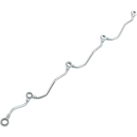 Tuyau de retour d'huile moteur en acier inoxydable indéformable pour rampe d'injection 4HK1 (1/5)
