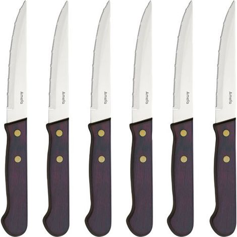 Geschenkset mit 6 Steakmessern - Arizona - Amefa