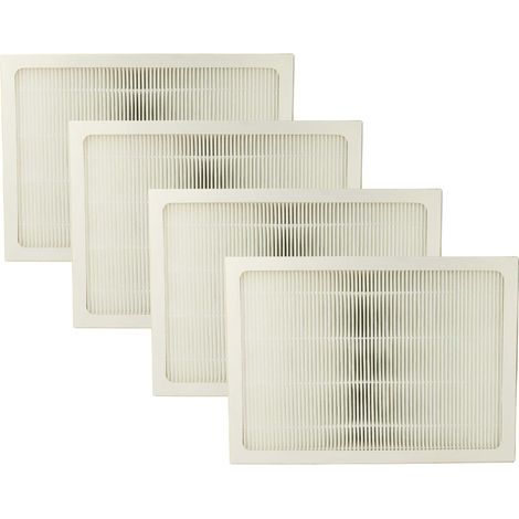 vhbw 4x Luftilter kompatibel mit Blueair Classic 650E, 680i Luftreiniger - Kombifilter Partikel + Aktivkohle