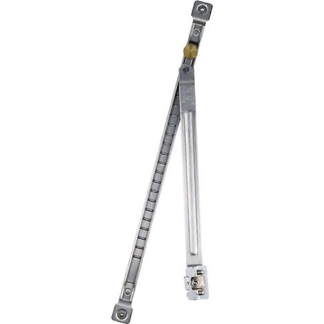 Barre de butée de fenêtre sans perforation, tige de support télescopique pour limiteur de fenêtre de porte (1/4)