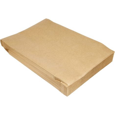 GPV pacchetto di 50 buste Kraft autoadesivo formato 24 260 x 330 mm Soffietto 30 mm 120 g marrone, 5 Pezzi