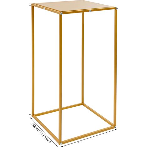 Stand de Fleurs, Design Élégant, Construction Métallique Robuste, W30 H60 (1/2)