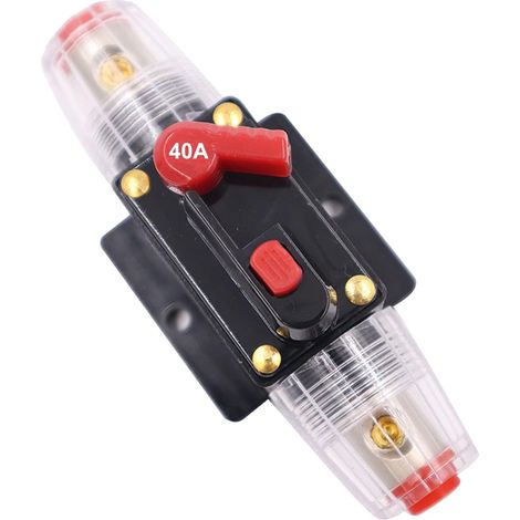 40A Disjoncteur avec Réinitialisation Manuelle 12V-24V DC (1/5)