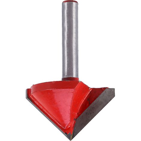 1/4"-Fräser zum V-Nuten, Gravieren und Fasen von Holz
