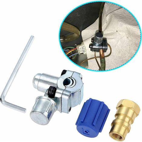 Valve De Rétrofit Pour Climatisation - Robinet Perforant BPV31 - Compatible R12 R22 R134A - Pression De Travail 1 6 À 3 2 Mpa - 1 Pièce (1/5)