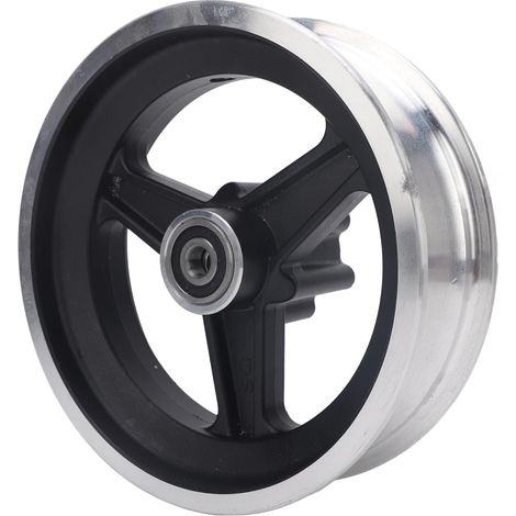 Moyeu de Roue Scooter Électrique,Inox/Alliage Aluminium,Conception Léger for Véhicule Électrique 165mm (1/5)