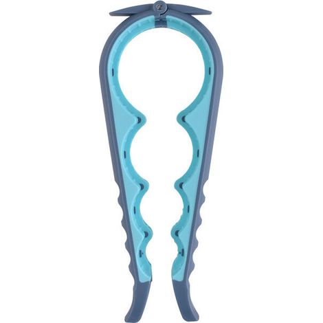 Abridor de botellas y abridor de latas con forma de anillo para manos débiles, artritis, personas mayores y niños