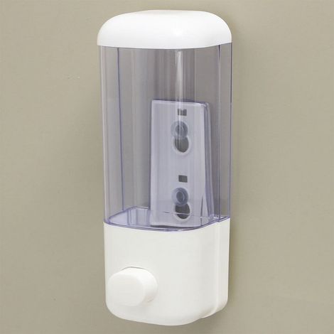 Distributeur de savon manuel gel à bouton-poussoir, pression (1/2)