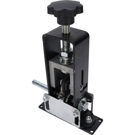 Dénudeur de fil de cuivre multifonctionnel 2 en 1, portable, à manivelle, pour câbles de 1 à 25 mm (0,04 à 1 pouce). (1/5)
