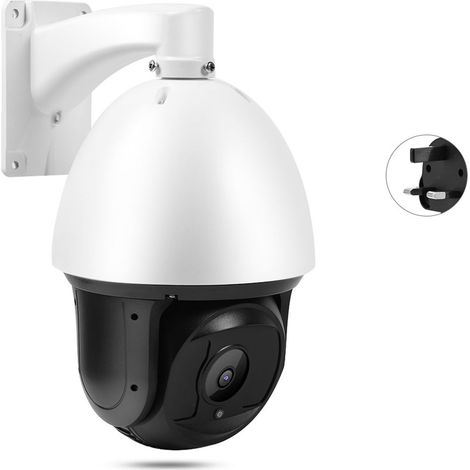 Caméra AHD PTZ 30X Zoom 1080P IP66 100m/328ft Vision Nocturne Coaxiale 100-240V NTSC Prise UK ONVIF Système (1/5)
