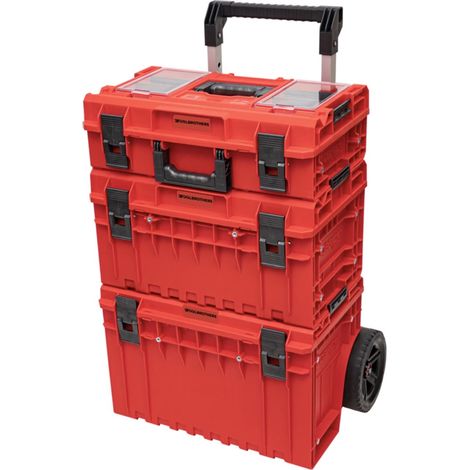 Toolbrothers RHINO XXL ULTRA Set da officina Valigetta portautensili Comfort+ altezza L + Valigetta portautensili Comfort+ altezza M + Cart Plus