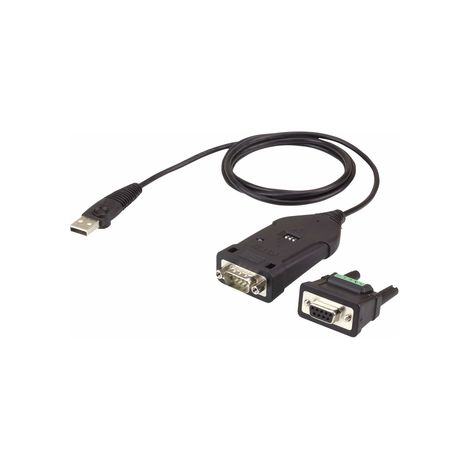 Cable paralelo Aten UC485 negro de 1,2 m USB tipo A DB-9 (1/4)