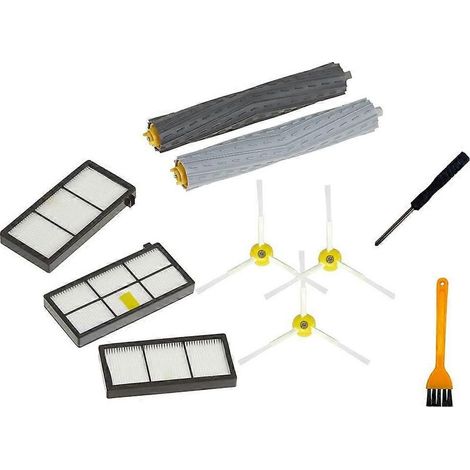 Kit d'accessoires pour aspirateurs robots iRobot Roomba séries 980, 960, 880, 870, 890, 891, 860, 805, 801, 800 et 900 (1/5)