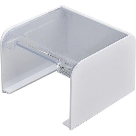 Transparent Housse de Pluie pour Prise Extérieure avec Conception à 90 Degrés Housse de Pluie Transparente et Imperméable Boîte de Protection contre les Éclats pour Prises Extérieures (1/4)