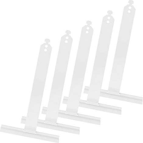Lot de 5 ressorts de suspension pour volet roulant - Avec queue d'aronde - Pour profilés de volet roulant - 100 x 150 mm (1/5)